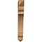 Ekena Millwork Olympic Arts & Crafts Rough Sawn Bracket, Western Red Cedar, 6"W x 36"D x 48"H BKT06X36X48OLY03RWR - alternate 2